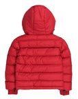 Nylon jacket with hood