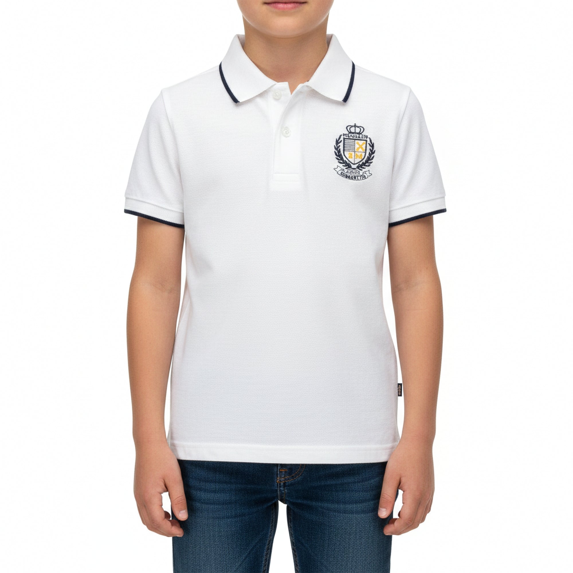 Polo piquet con alloro