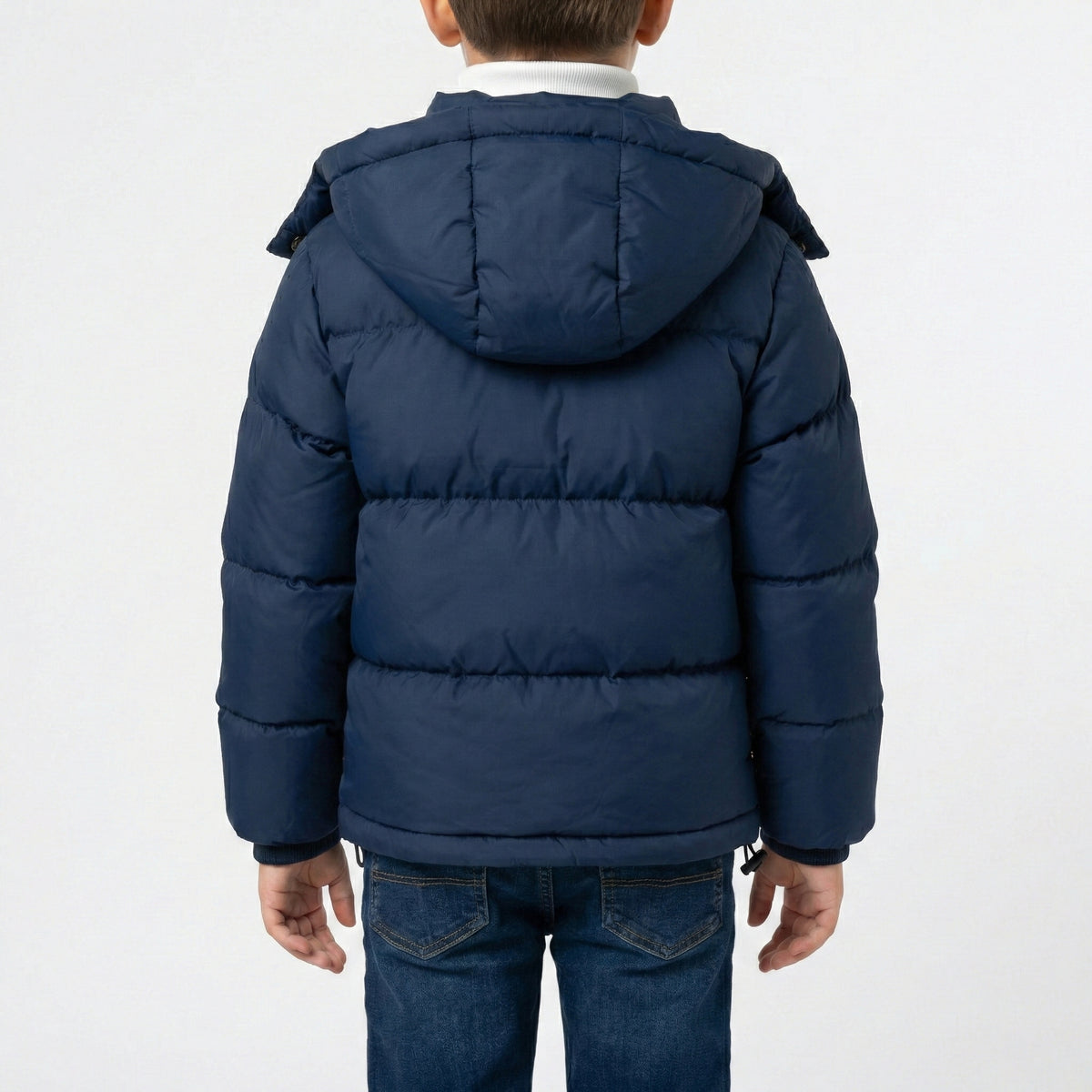 Giubbotto in nylon e polyestere