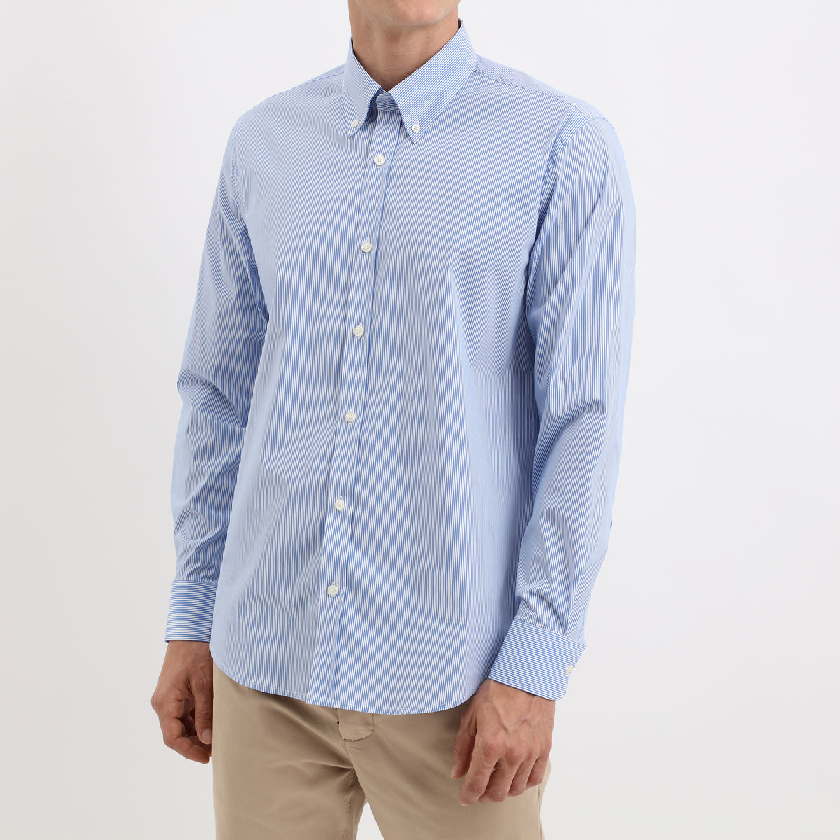 Camicia righe botton down