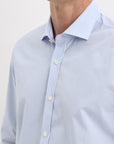 Camicia righe collo francese