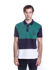 Special piquet polo shirt with front embroidery