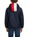 Giubbino K-way nylon con cappuccio