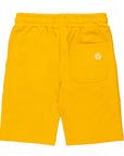 Bermuda french terry con stampa logo davanti