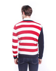 Maglione con fantasia americana