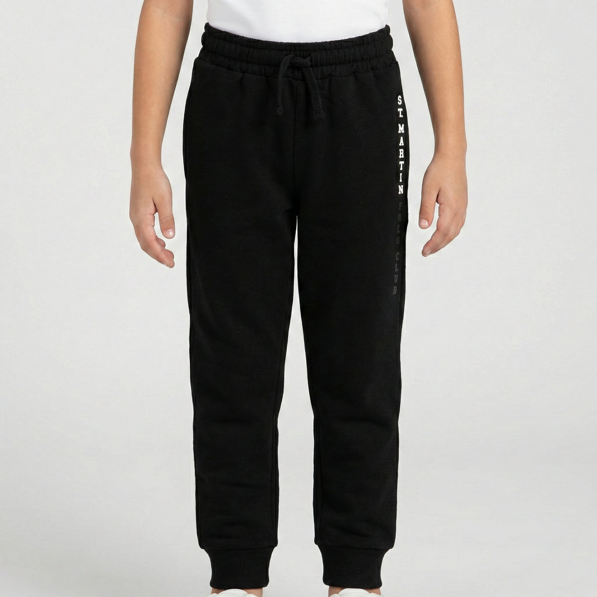 Pantaloni con logo stampato inside brushed