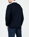 Cardigan con patch St martin