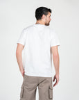 T-shirt basic con logo ricamato