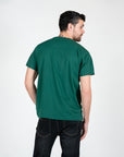 T-shirt basic con logo ricamato