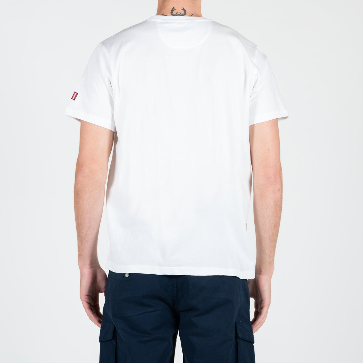 Logo Ricamato T-shirt basic con logo ricamato – Polo Club St Martin
