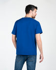 T-shirt basic con logo ricamato