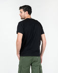 T-shirt basic con logo stampato