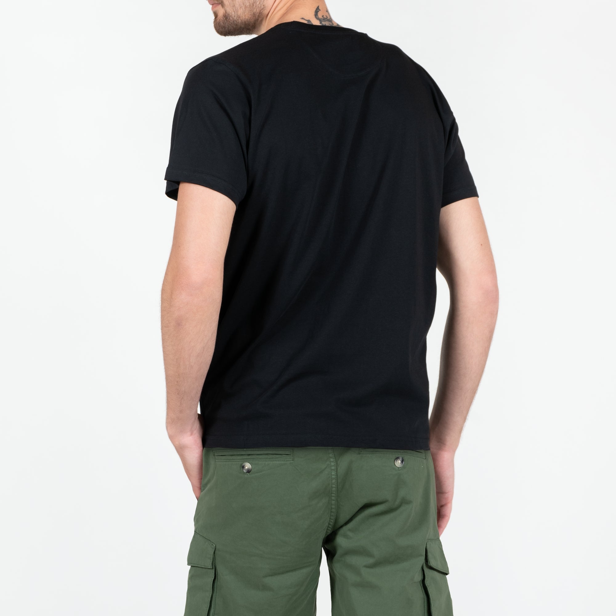 T-shirt basic con logo stampato