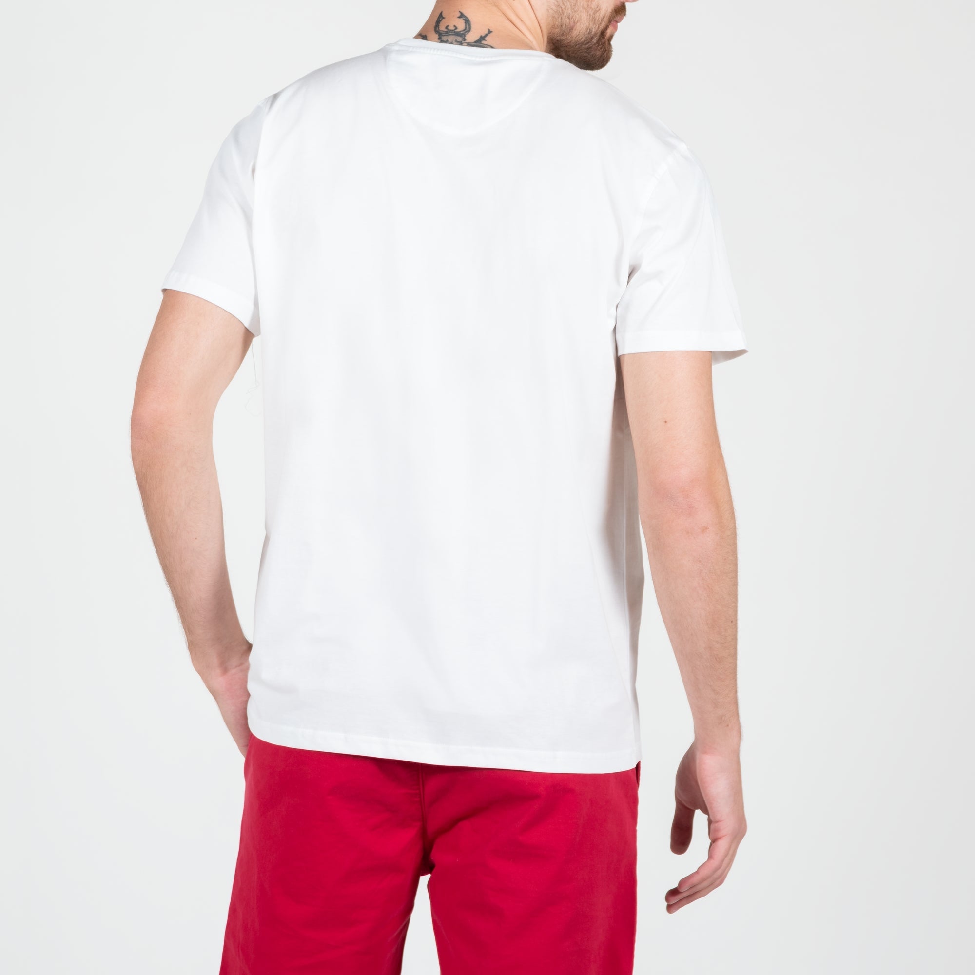 T-shirt basic con logo stampato