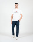 T-shirt basic con logo stampato