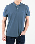 Polo basic maniche corte con logo ricamato