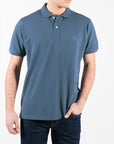 Polo basic maniche corte con logo ricamato