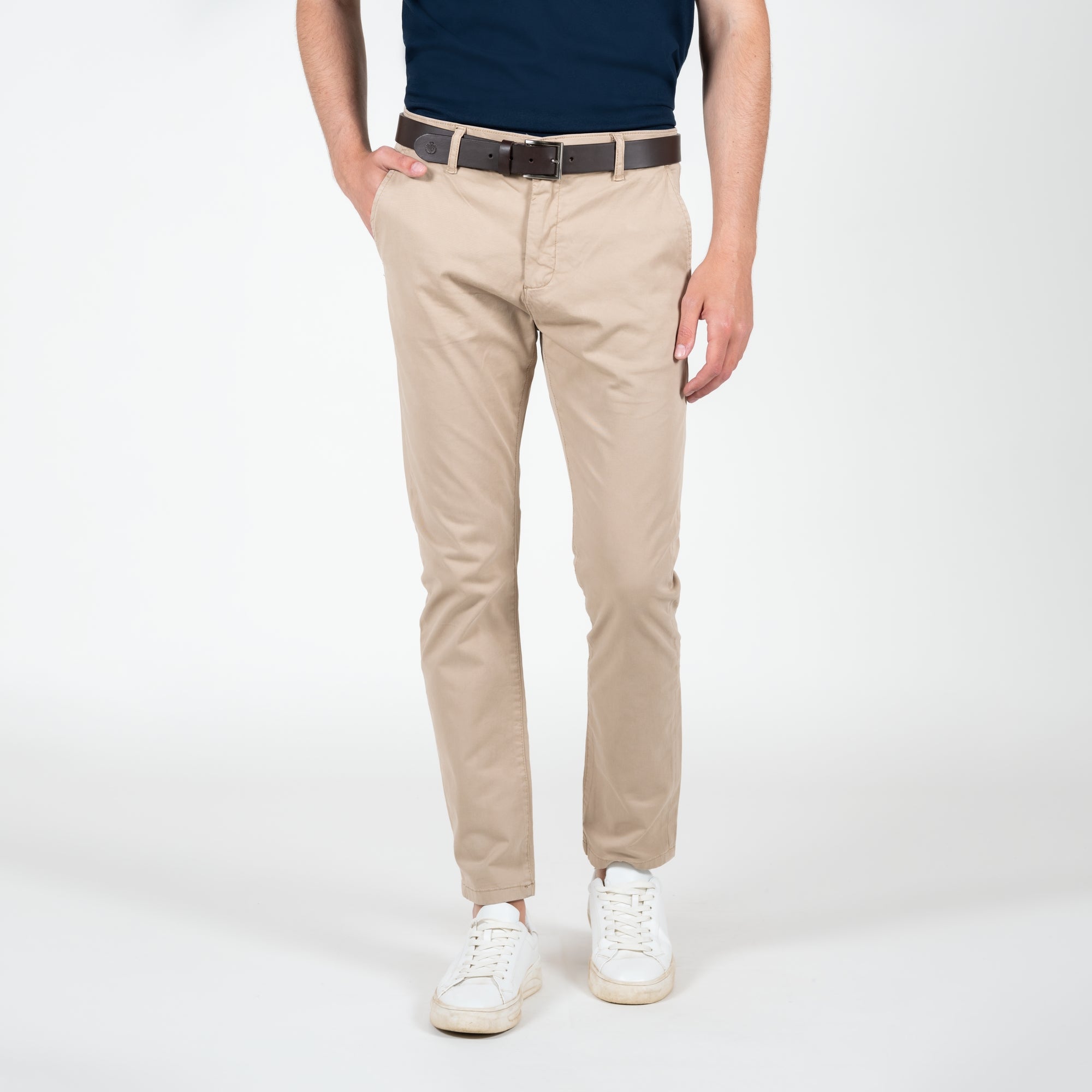 Pantaloni gabardine stretch tasca america