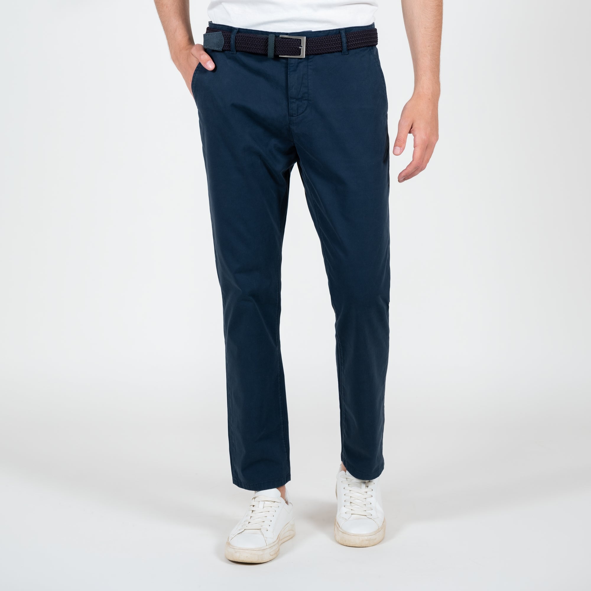 Pantaloni gabardine stretch tasca america