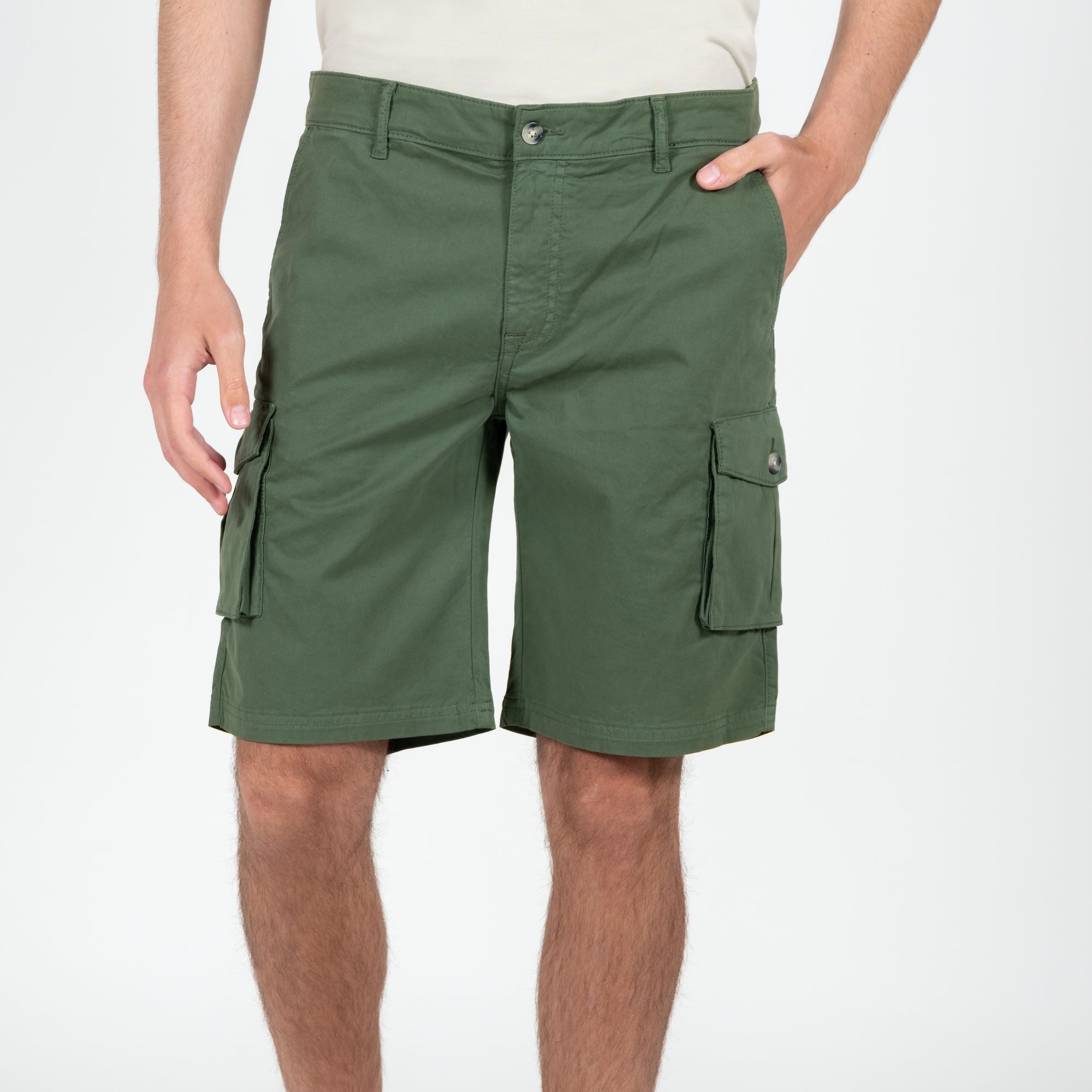 Bermuda gabardine stretch mod. cargo
