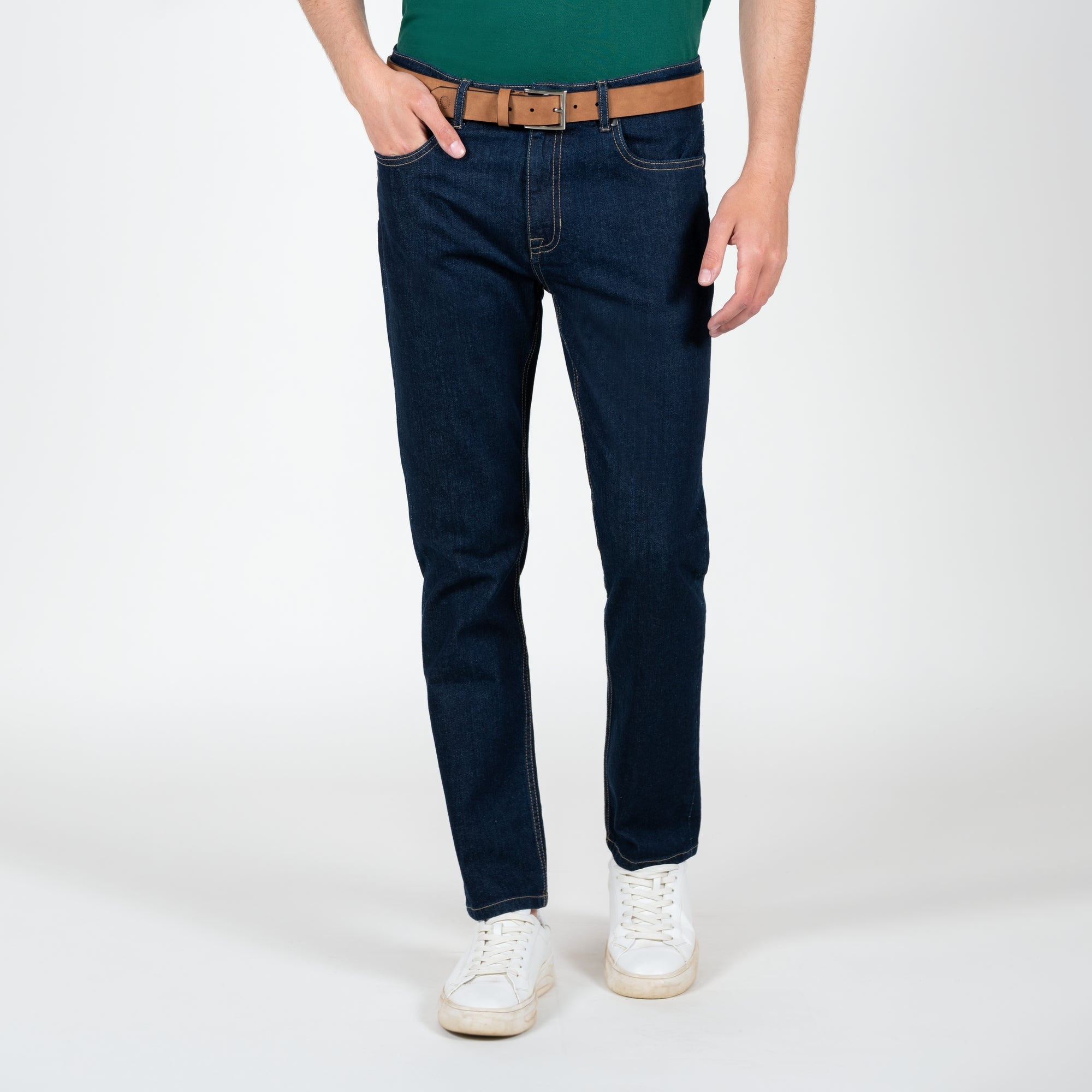 Pantaloni denim stretch cinque tasche