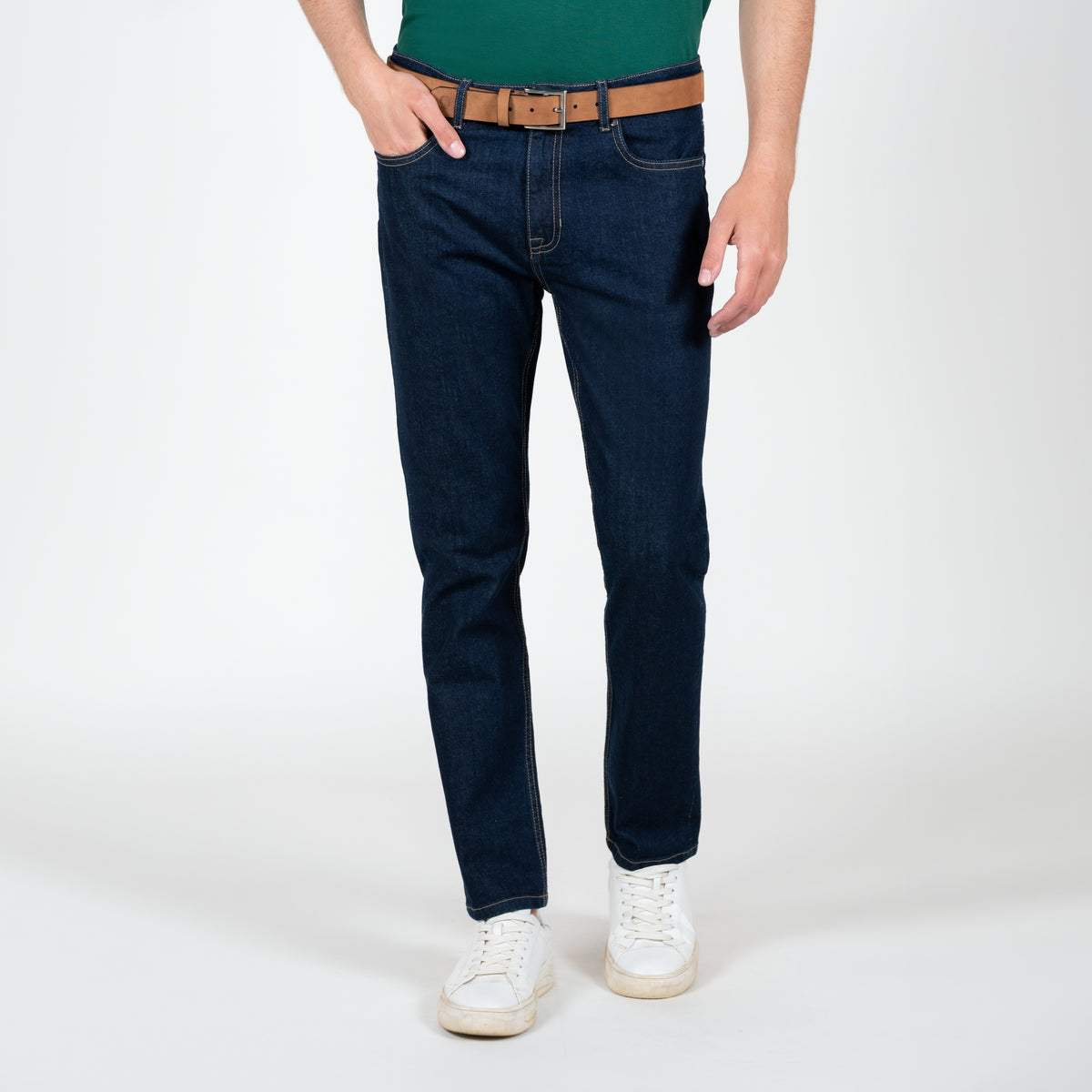 Pantaloni denim stretch cinque tasche