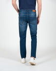 Pantaloni denim stretch cinque tasche