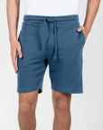 Bermuda con stampa logo french terry