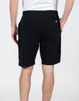 Bermuda con stampa logo french terry