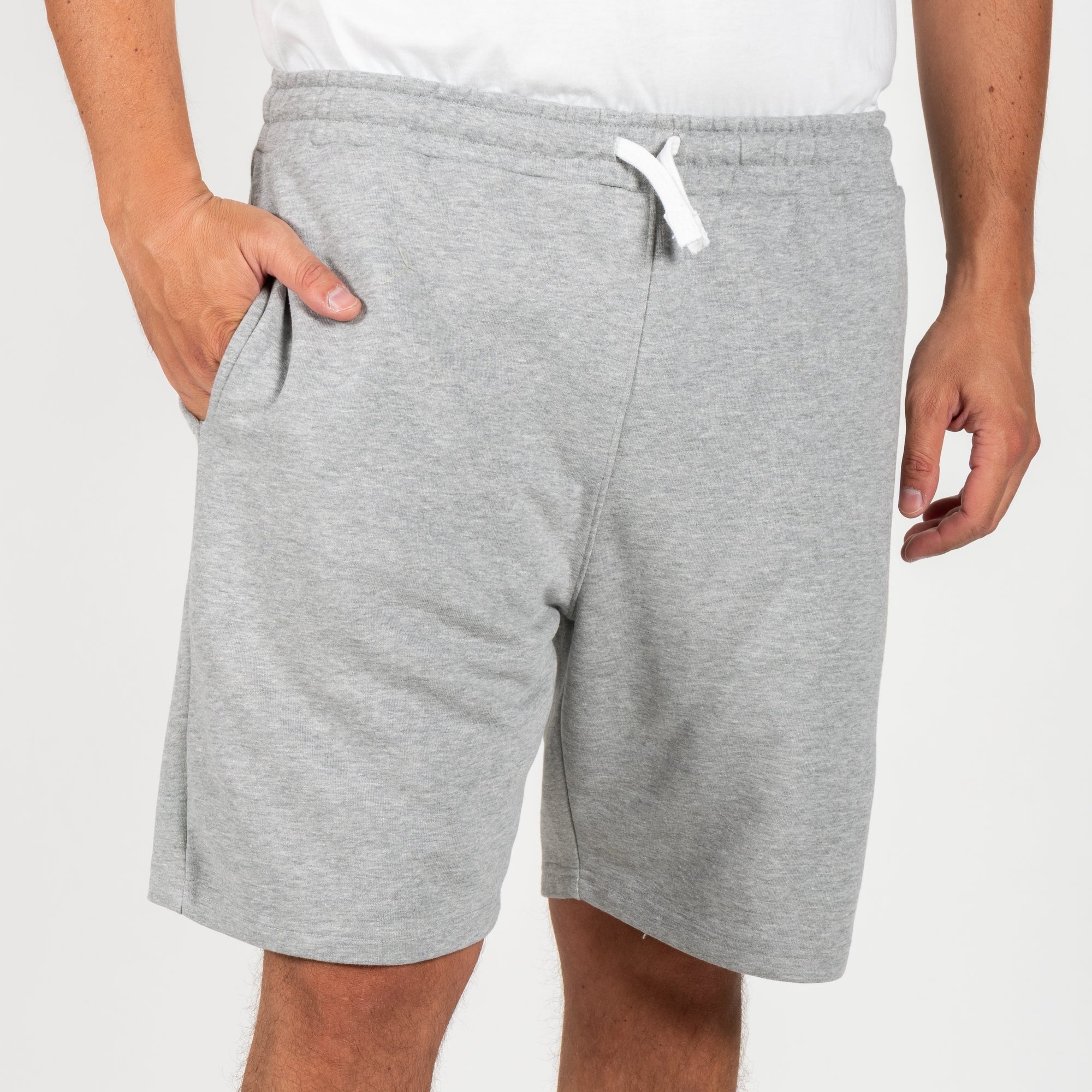 Bermuda con stampa logo french terry