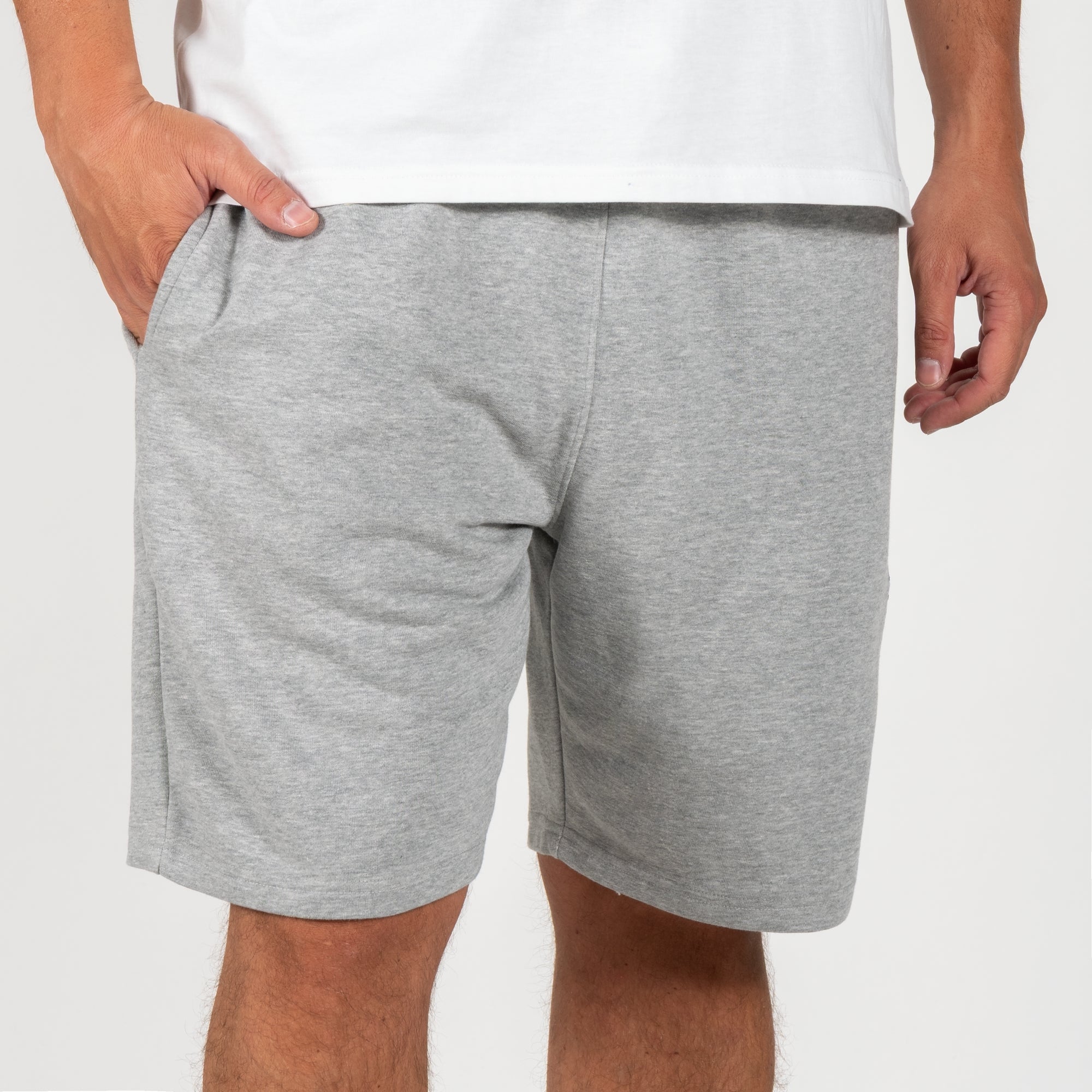 Bermuda con stampa logo french terry