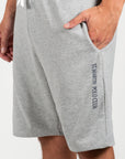 Bermuda con stampa logo french terry