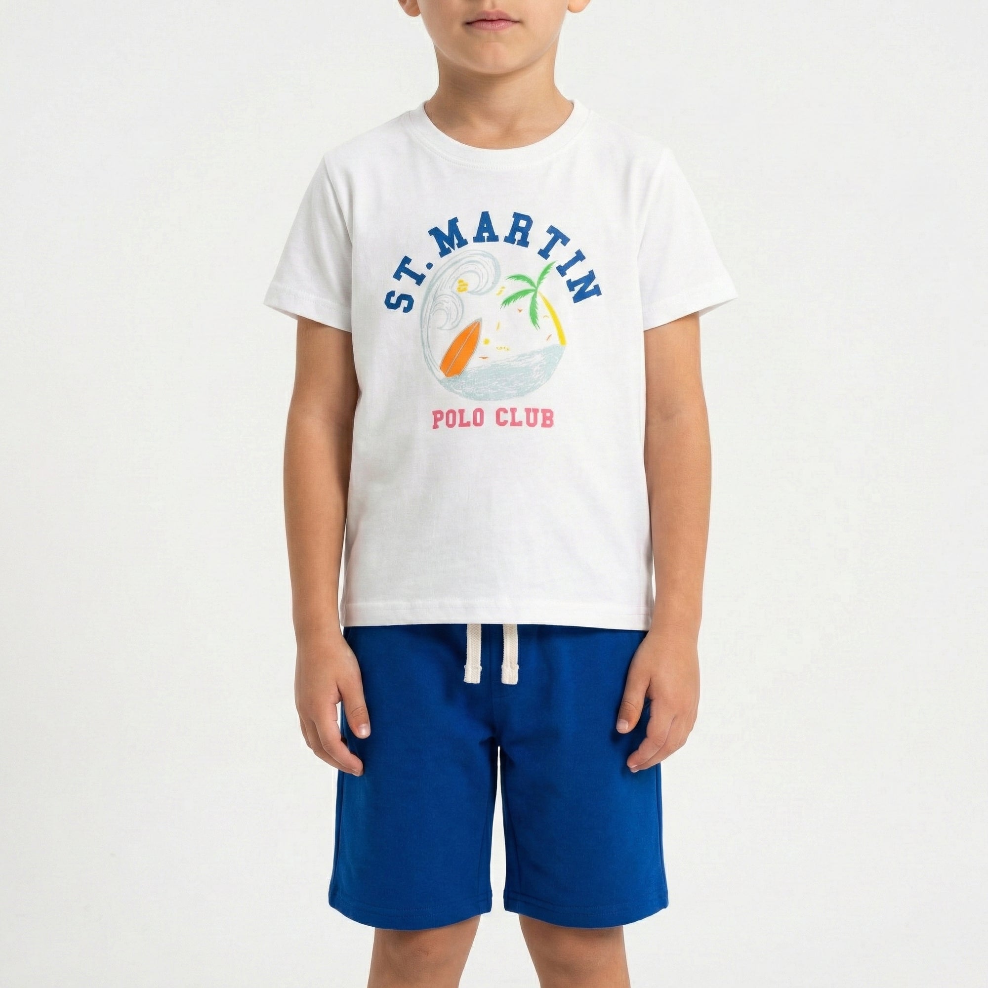 Set t-shirt e bermuda jersey