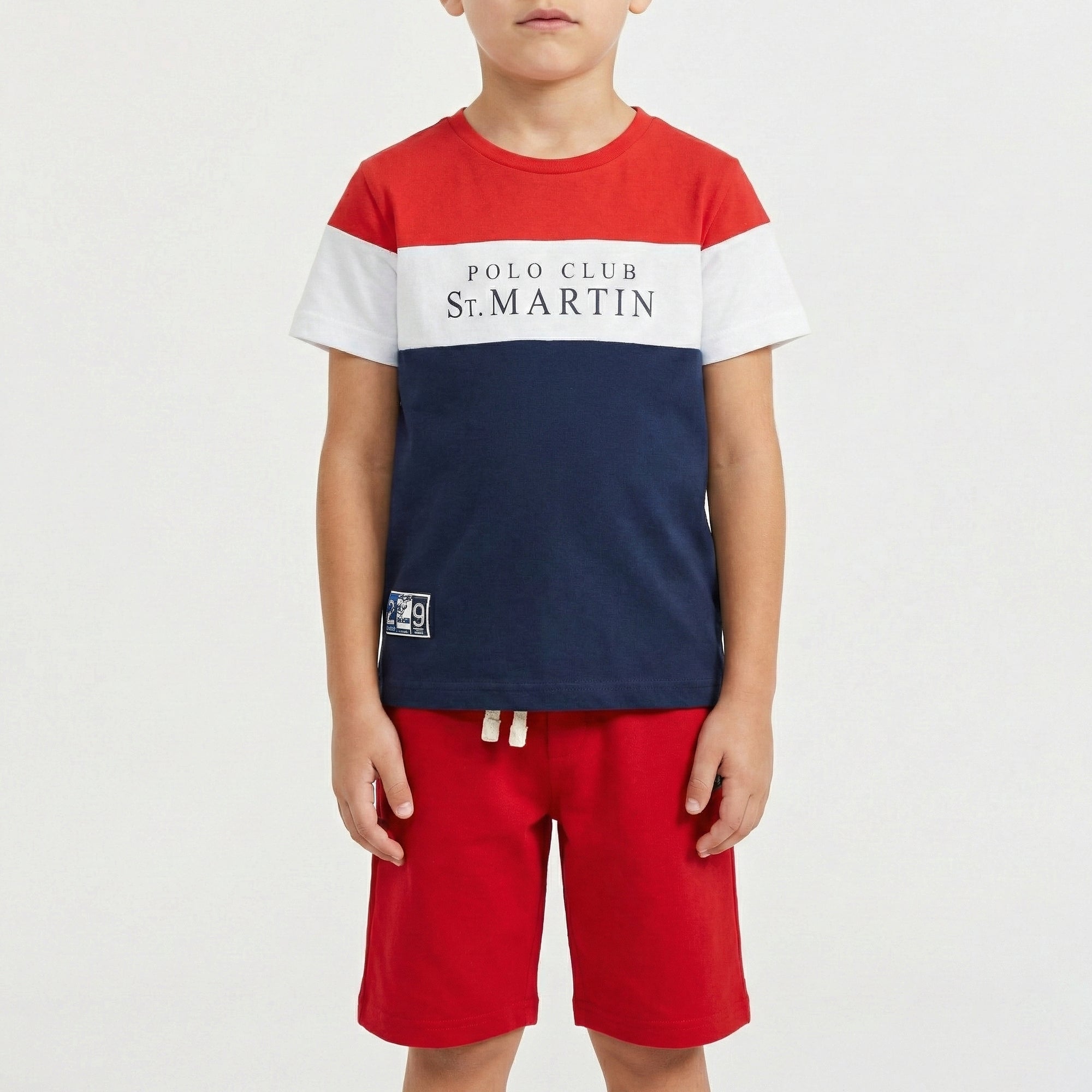 Set t-shirt e bermuda jersey