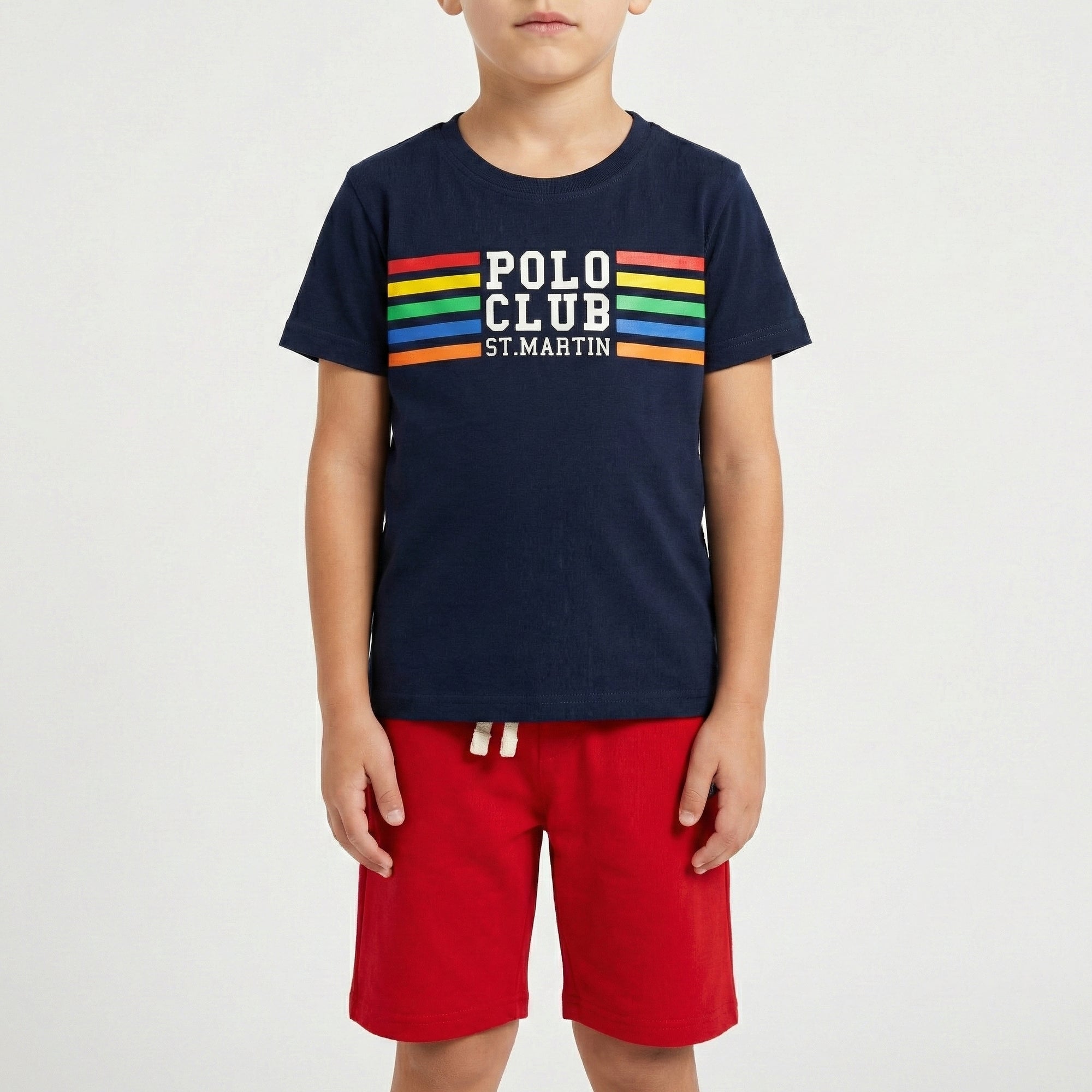 Set t-shirt e bermuda jersey