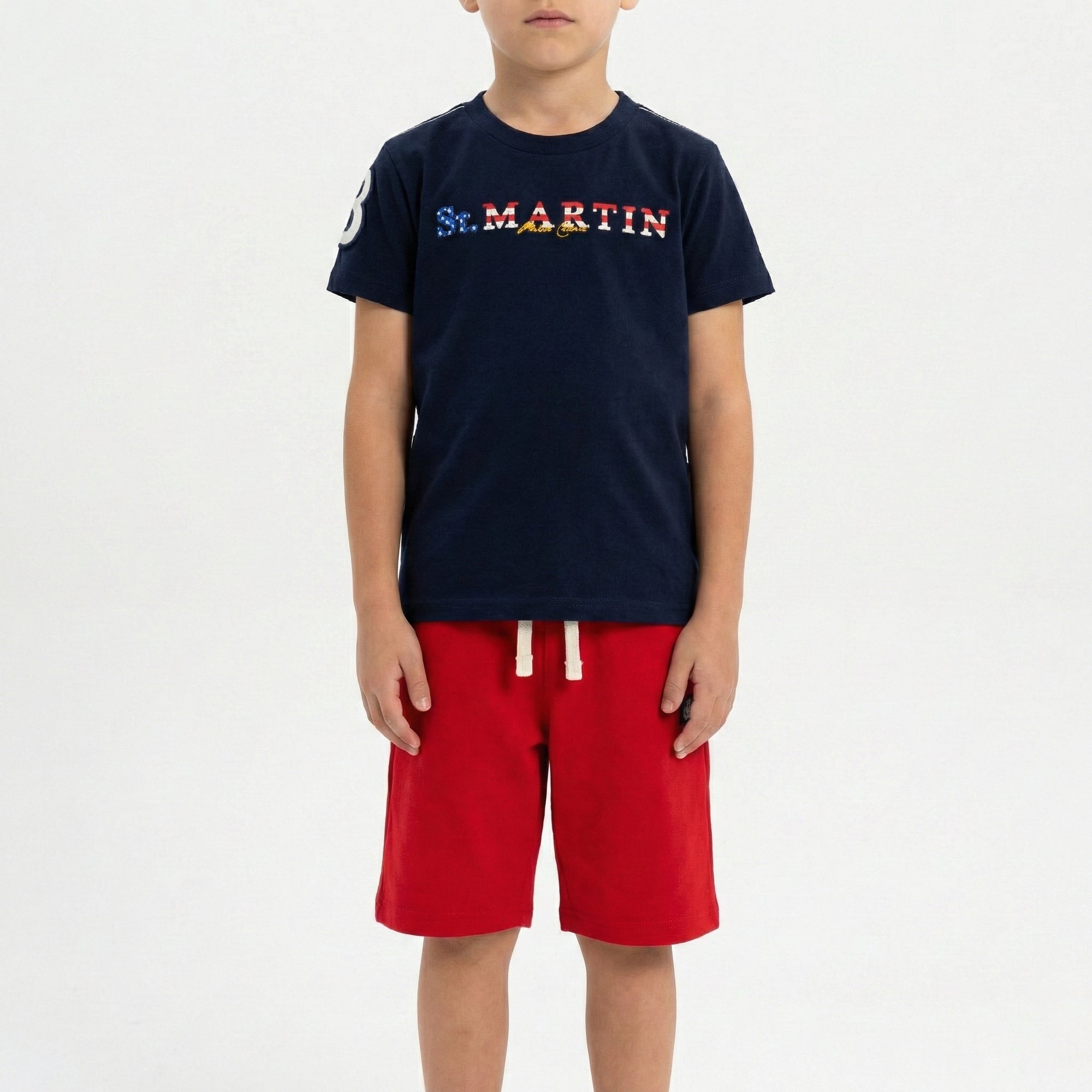 Set t-shirt e bermuda jersey