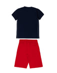 Set t-shirt e bermuda jersey