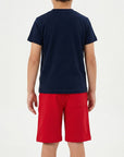 Set t-shirt e bermuda jersey