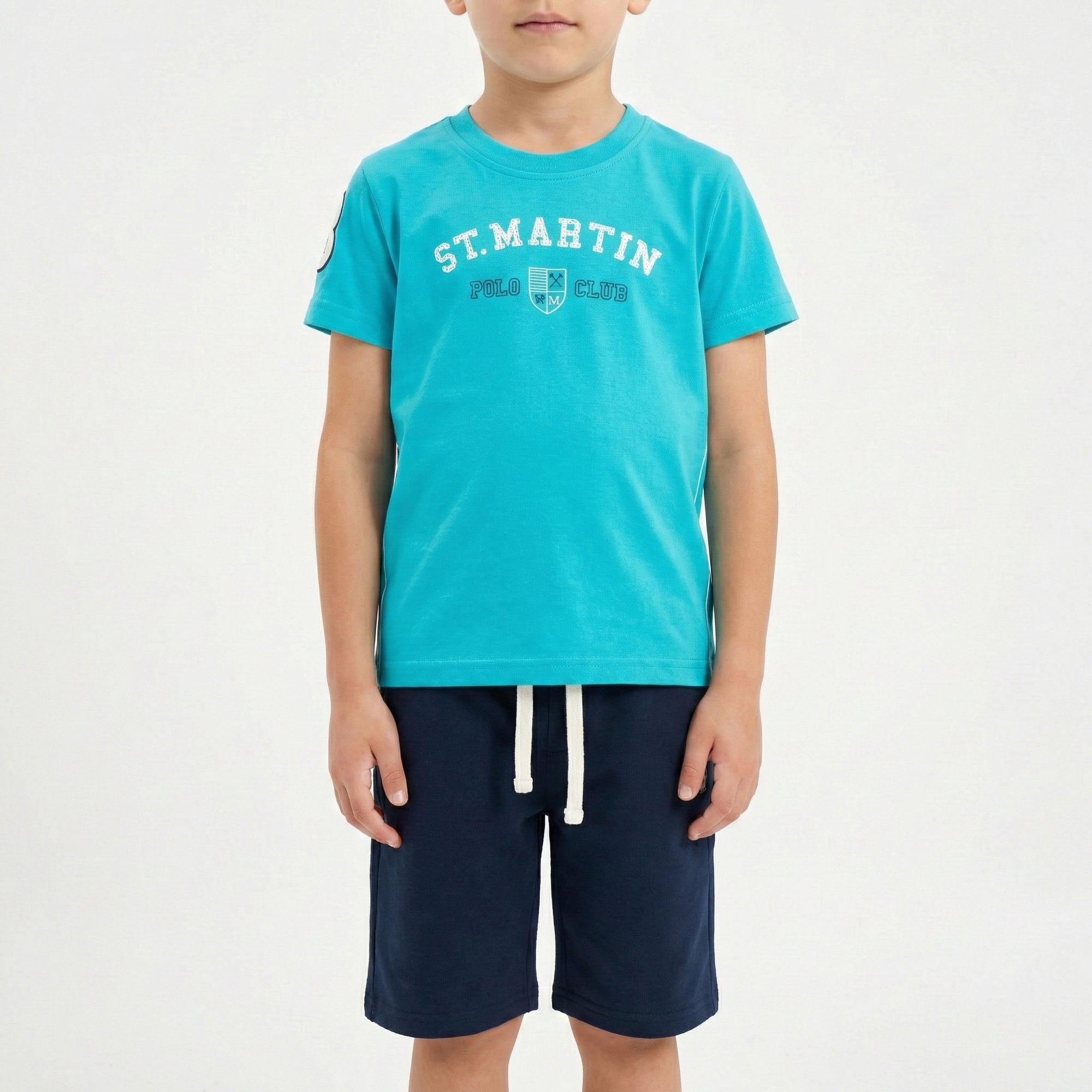 Set t-shirt e bermuda jersey