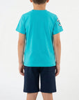 Set t-shirt e bermuda jersey