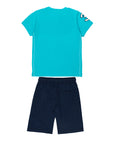 Set t-shirt e bermuda jersey