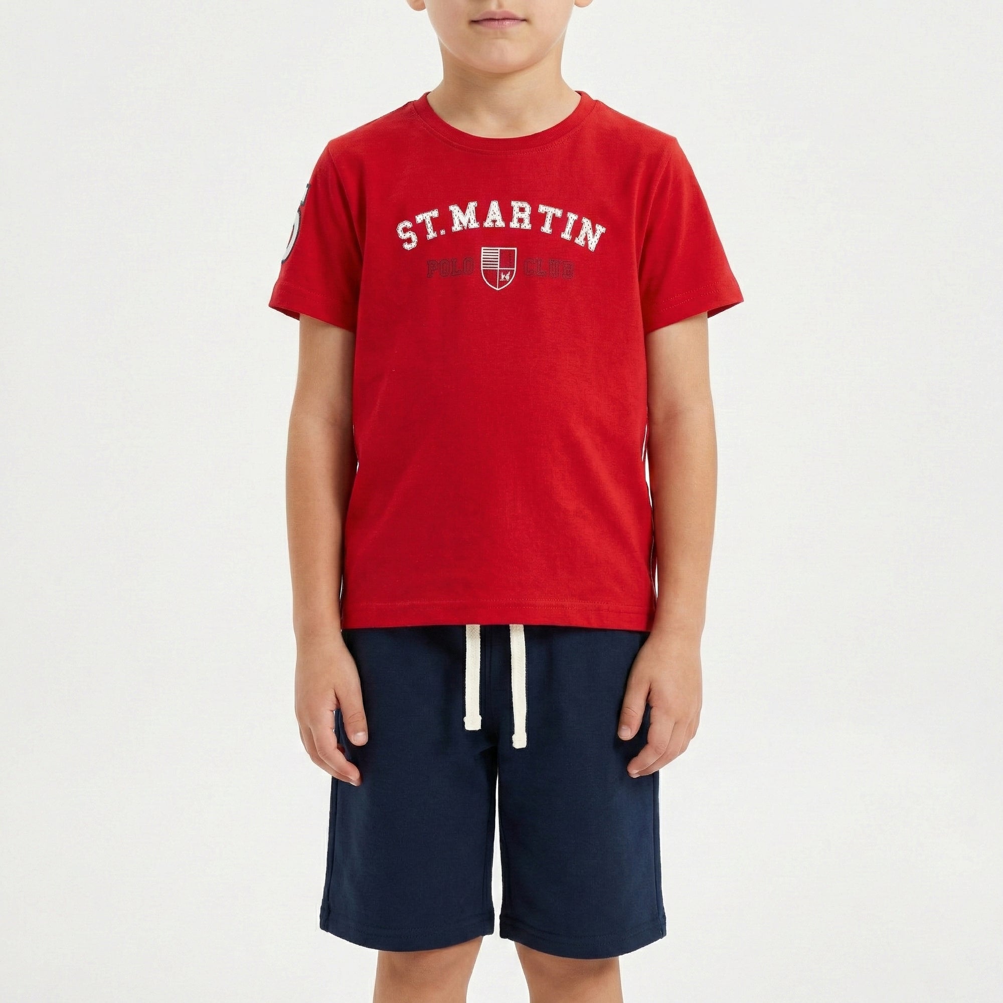 Set t-shirt e bermuda jersey