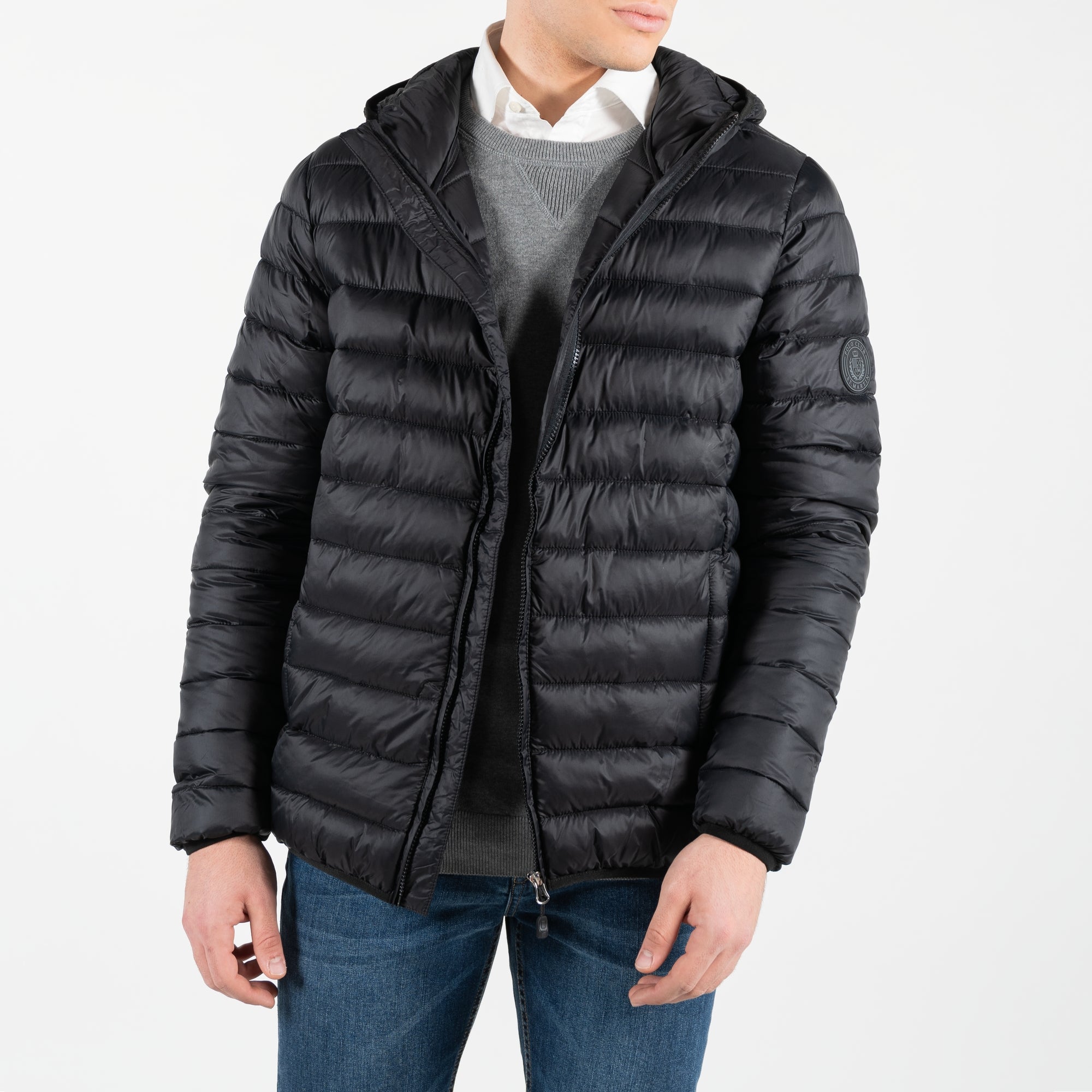 Giubbotto in nylon 100gr con patch gommata 