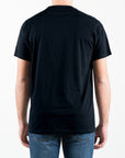 T-shirt basic maniche corte con logo ricamato