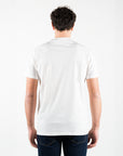 T-shirt con stampa centrale tono su tono