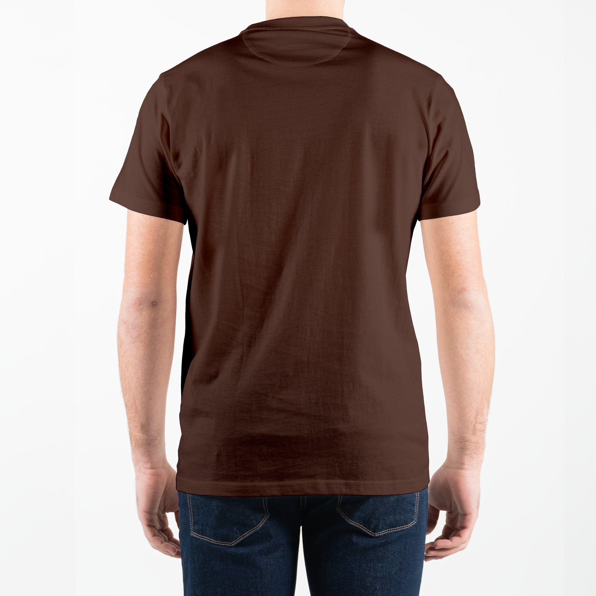 T-shirt basic maniche corte con logo ricamato