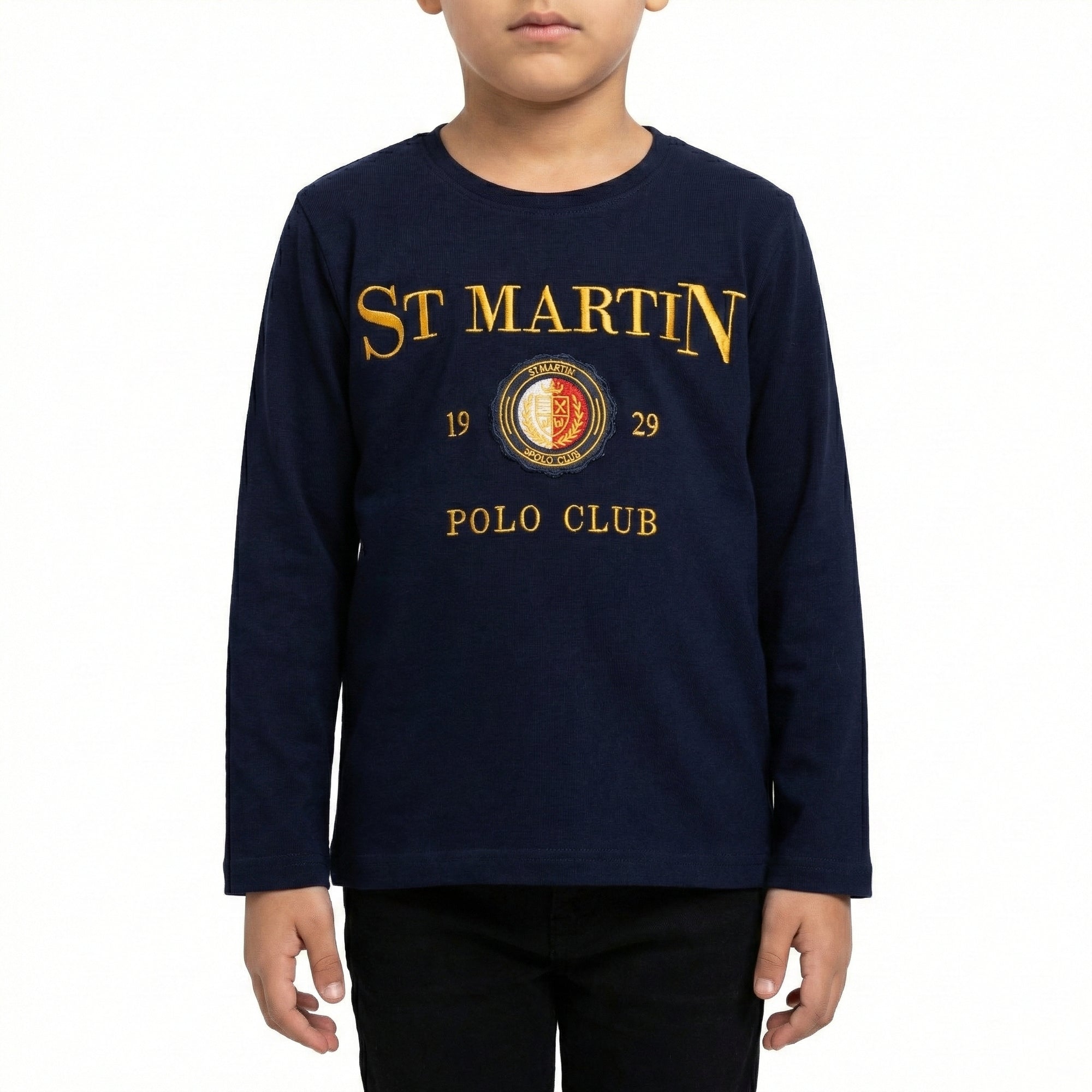 T-shirt in jersey con ricamo