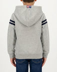 Felpa con stampa all-over