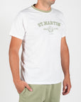 T-shirt maniche corte con stampa logo