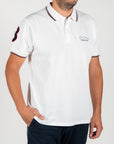 Polo special con logo ricamato